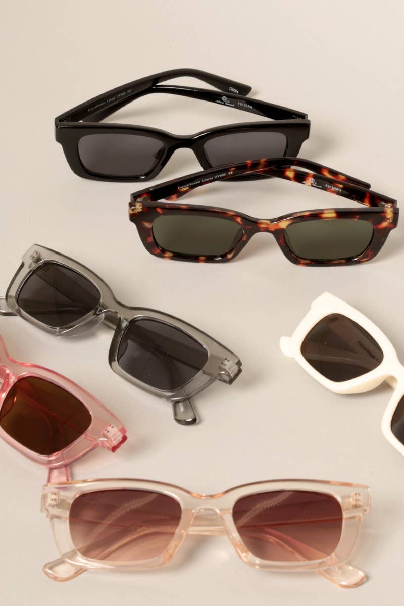 Rectangle Frame Sunglasses