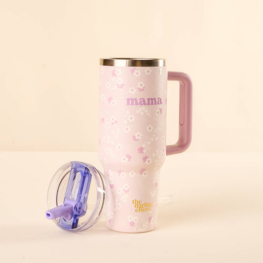 40 oz Tumbler-Mama Lilac