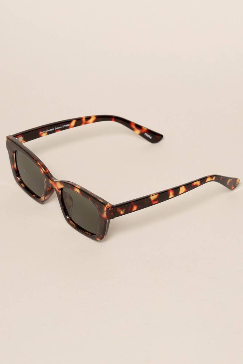 Rectangle Frame Sunglasses
