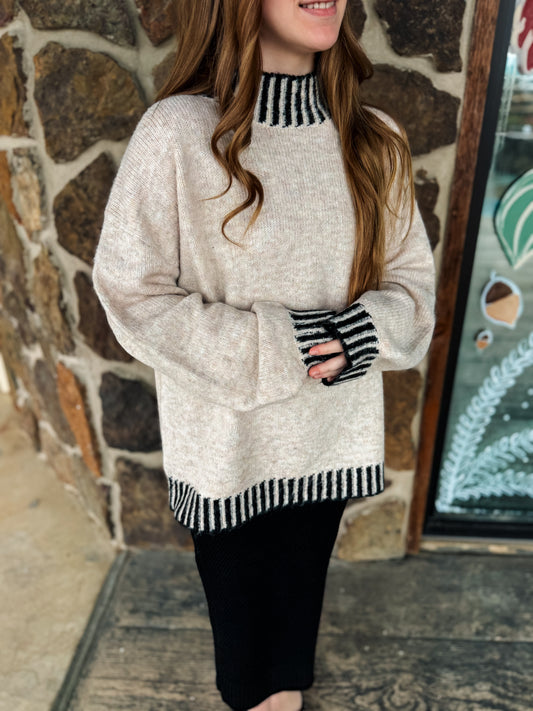 Mock Neck Sweater