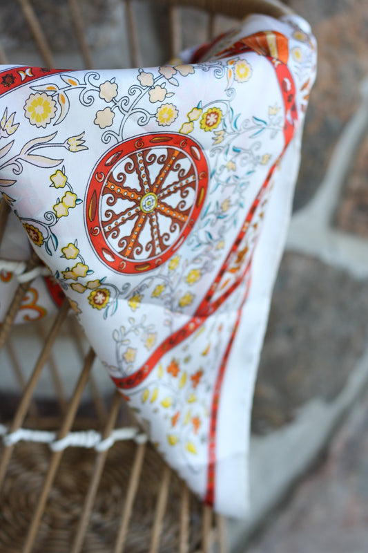 Paisley Medallion Scarf