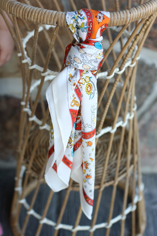 Paisley Medallion Scarf