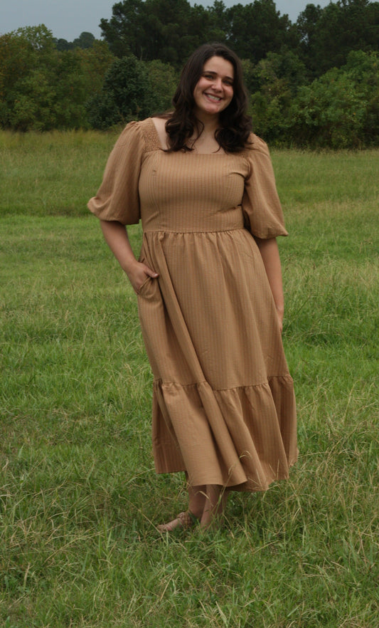 Brown Textured Midi