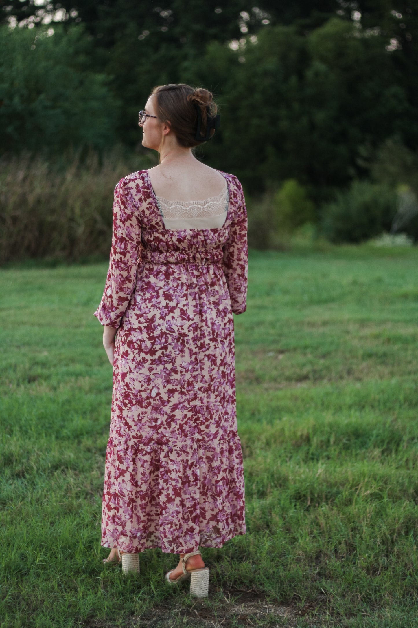 Floral Bustier Dress