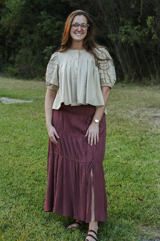 Graceful Midi Skirt