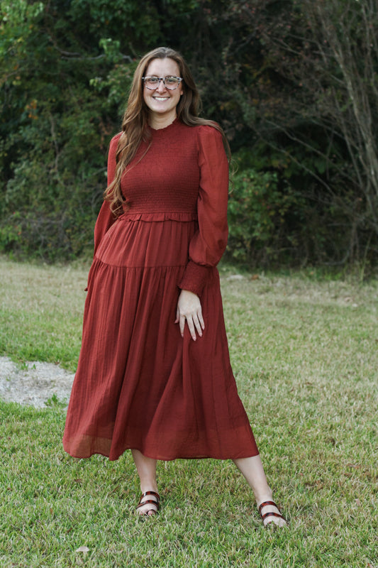 Smocked Maxi Dress