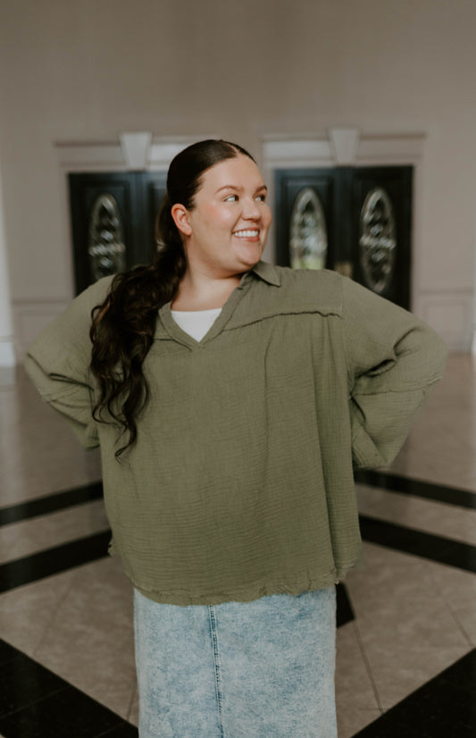 Gauze Blouse