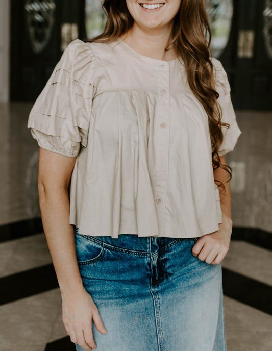Puff Sleeve Blouse