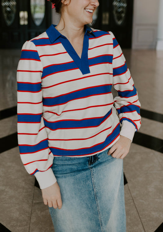 Color Block Sweatshirt