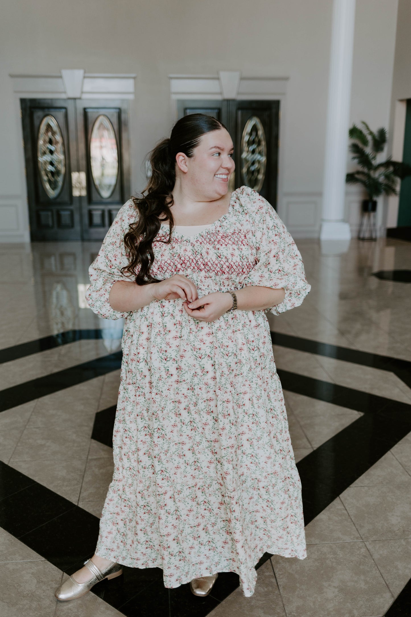 Smocked Chest Dress