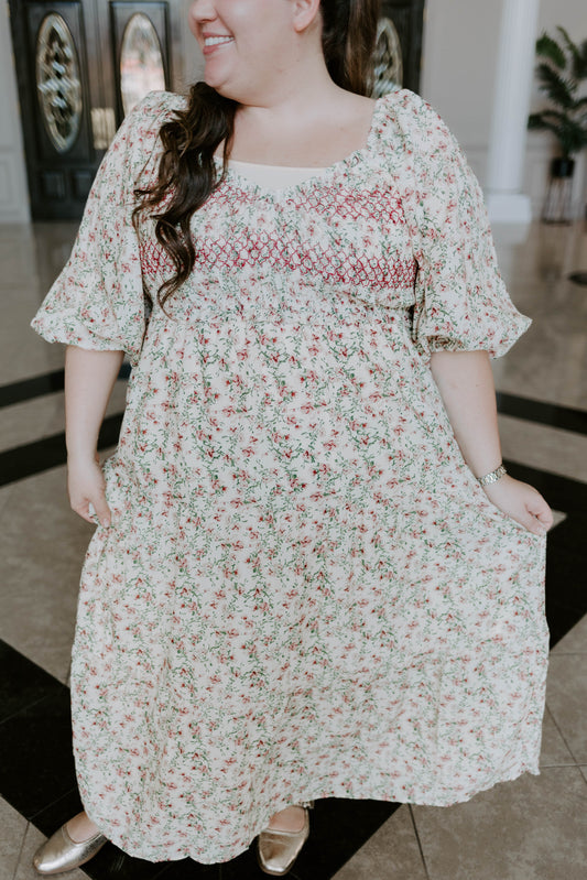 Smocked Chest Dress