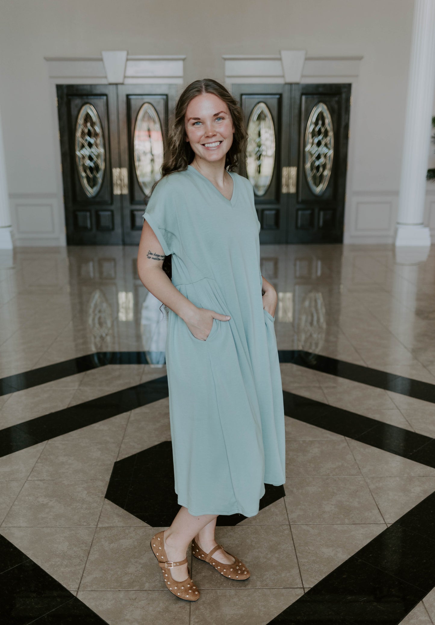 Scuba Swing Dress