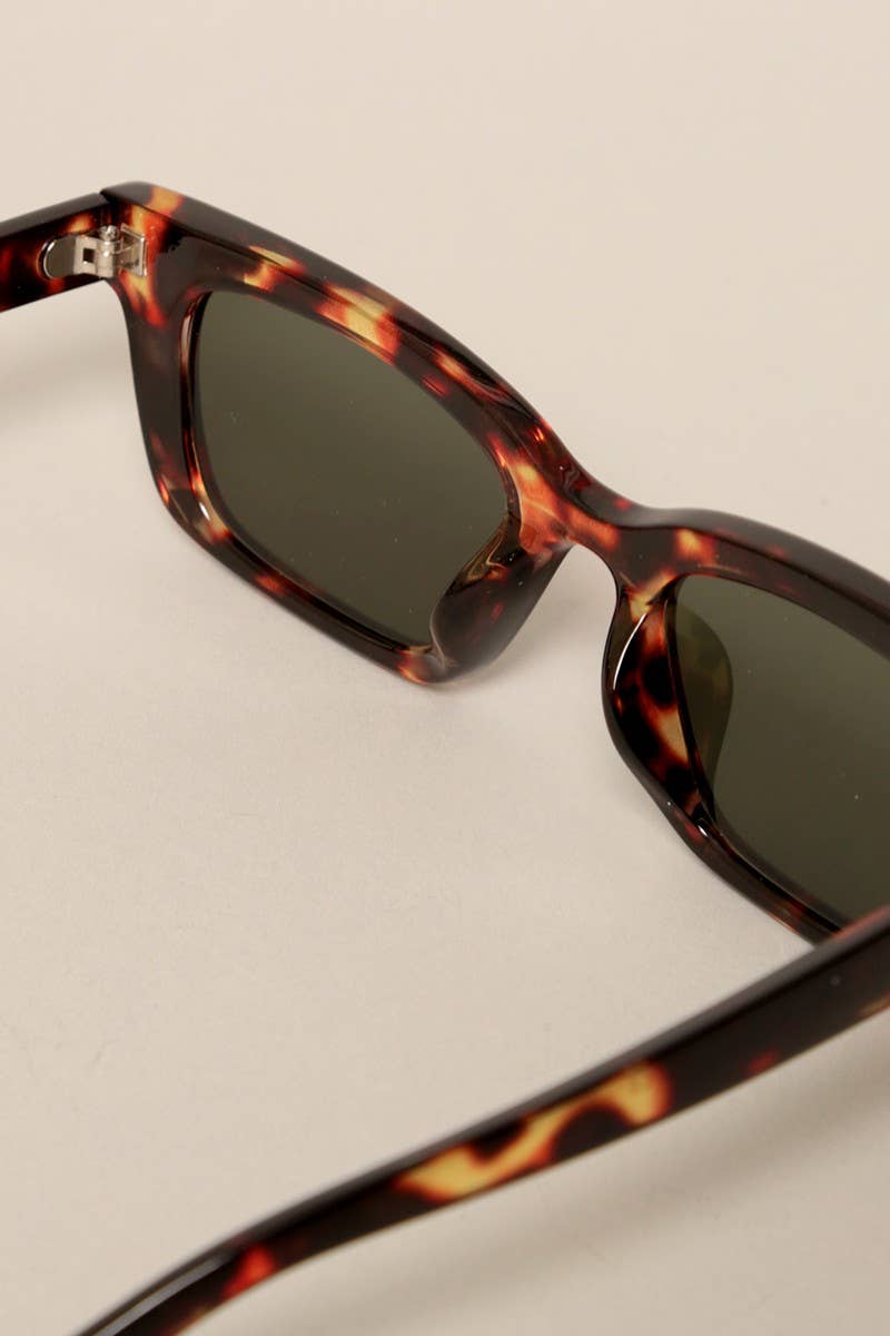 Rectangle Frame Sunglasses