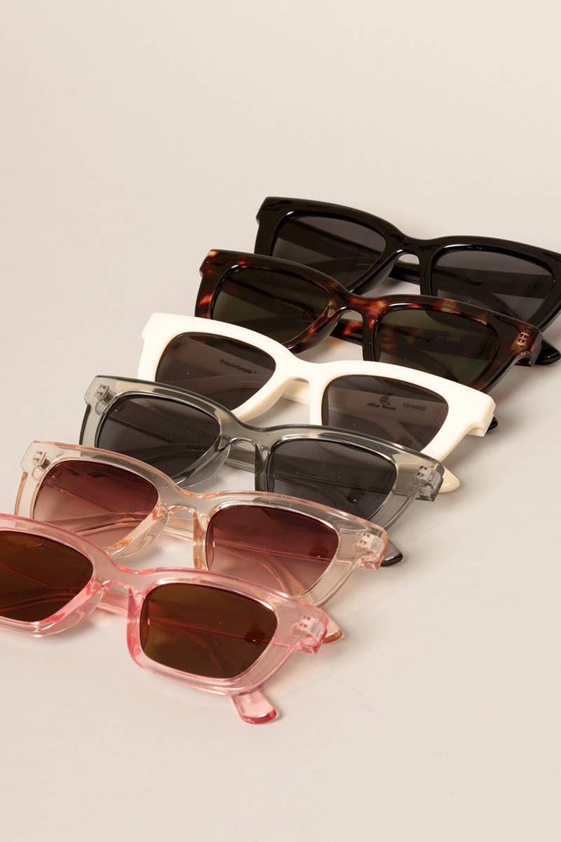 Rectangle Frame Sunglasses