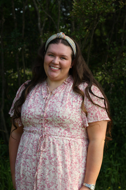 Floral Printed Maxi Dress