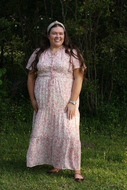 Floral Printed Maxi Dress