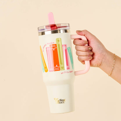 40 oz Tumbler-So Many Books
