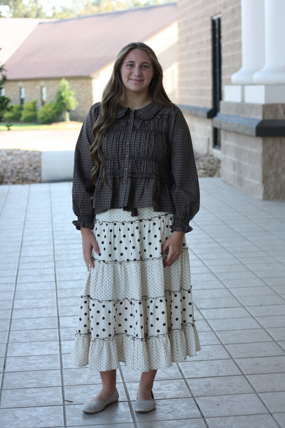 Peter Pan Collared Blouse