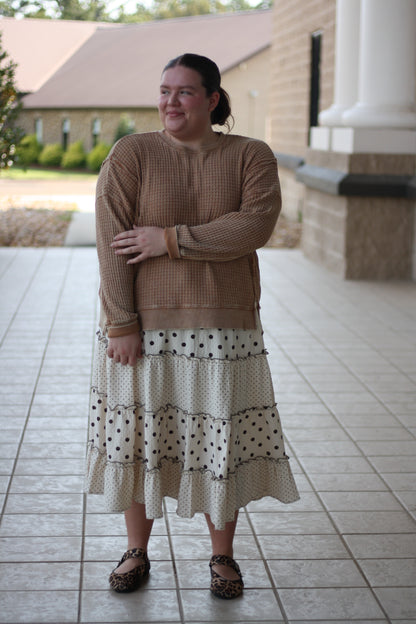 Mineral Washed Thermal Top