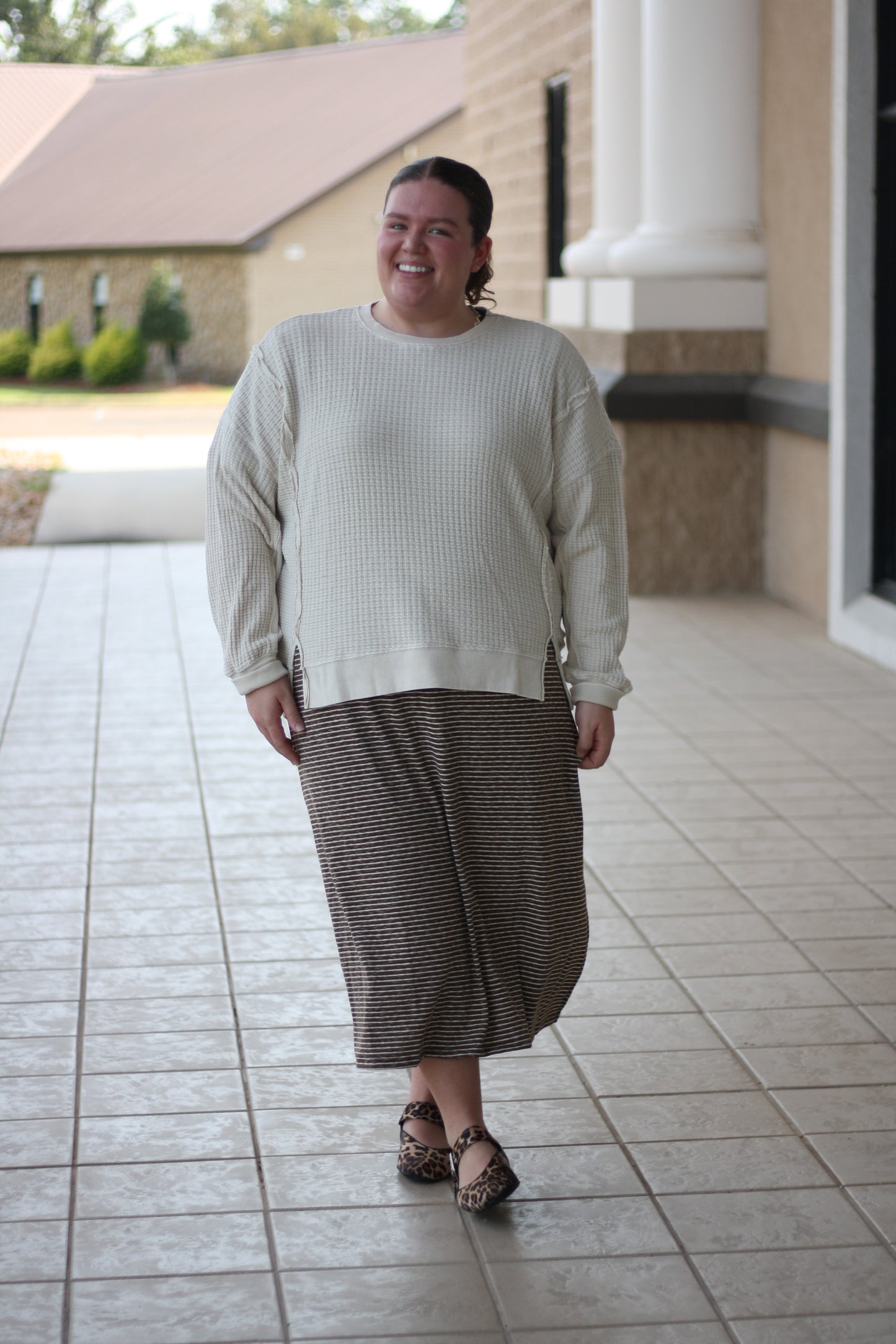 Mineral Washed Thermal Top