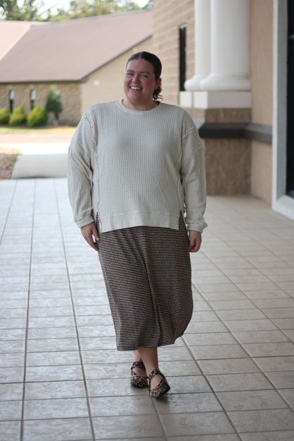 Mineral Washed Thermal Top