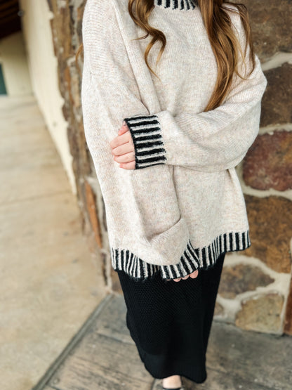Mock Neck Sweater