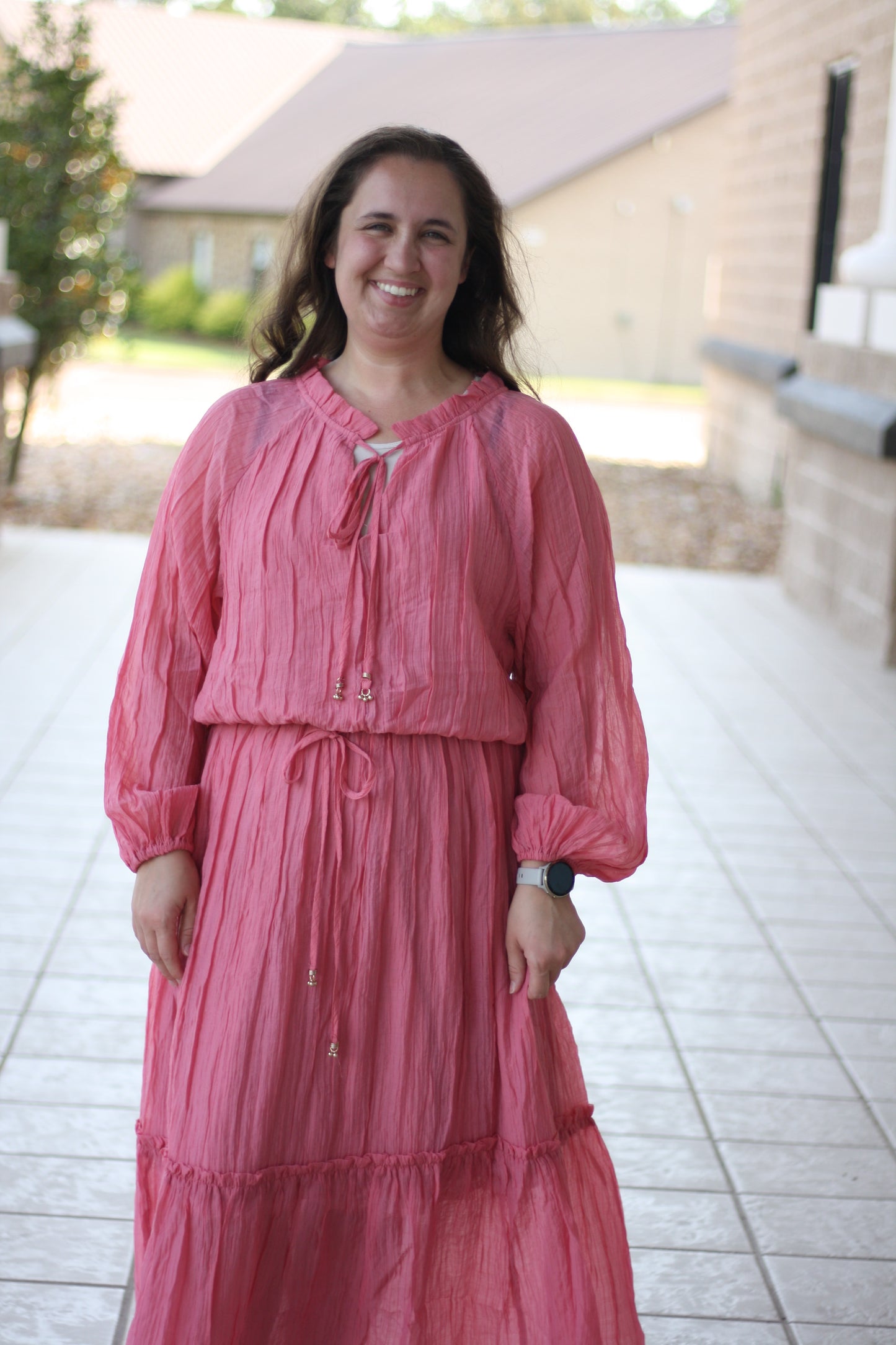 Soft Ruffle Detail Skirt Set