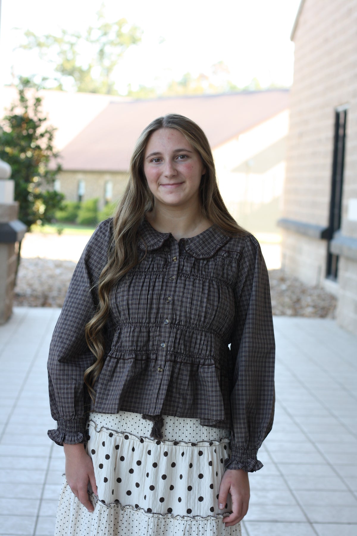 Peter Pan Collared Blouse