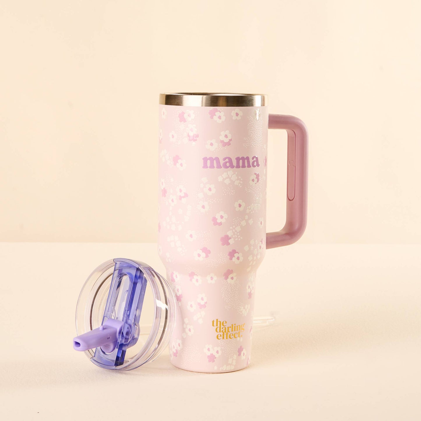 40 oz Tumbler-Mama Lilac