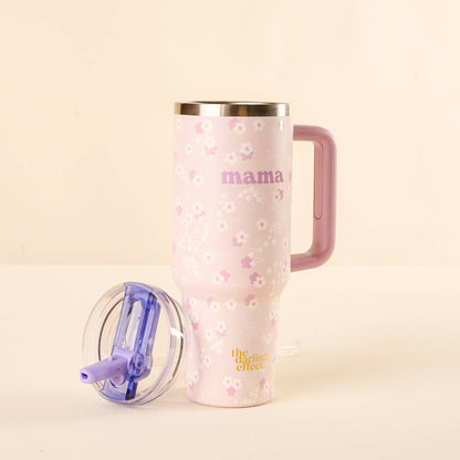40 oz Tumbler-Mama Lilac