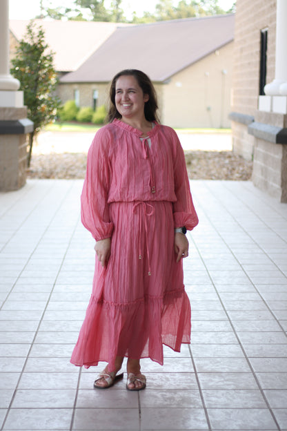 Soft Ruffle Detail Skirt Set