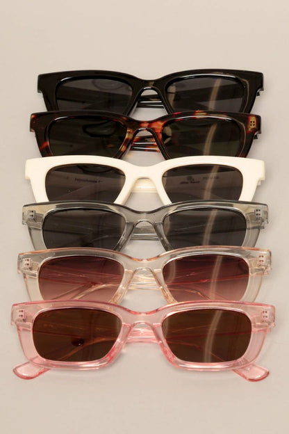 Rectangle Frame Sunglasses