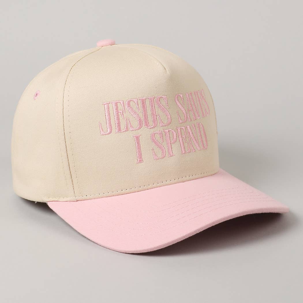 "JESUS SAVES I SPEND" Trucker Hat