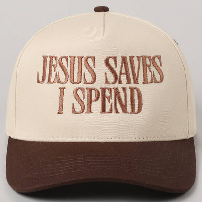 "JESUS SAVES I SPEND" Trucker Hat