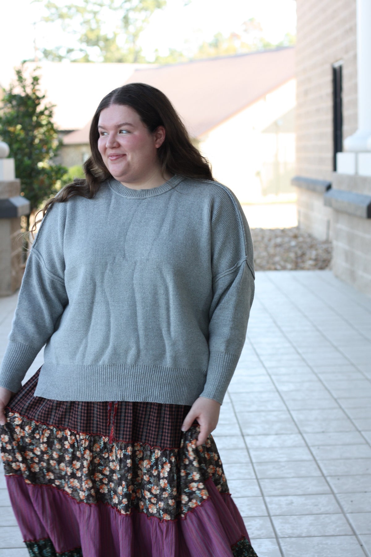 Knit Casual Oversized Sweater