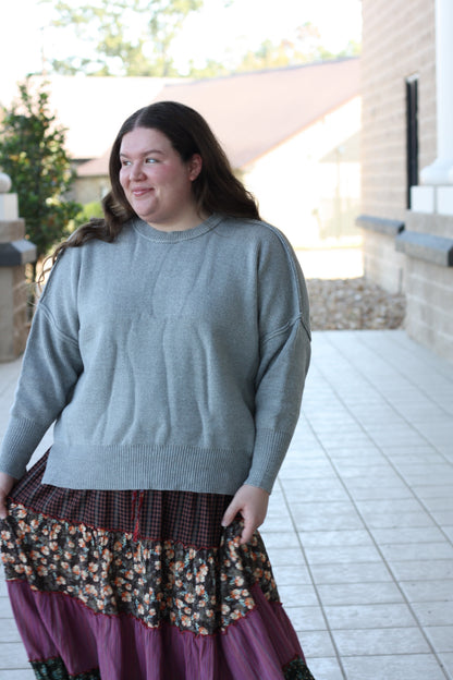 Knit Casual Oversized Sweater