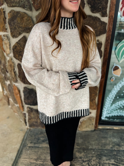 Mock Neck Sweater