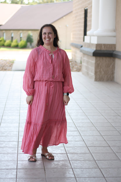 Soft Ruffle Detail Skirt Set