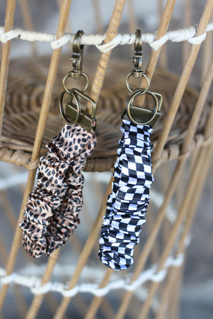 Scrunchie Wristlet Keychain