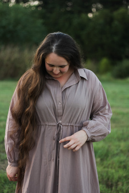 Ruffled Duster Dress