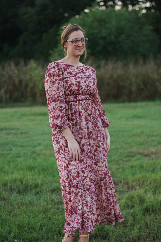 Floral Bustier Dress