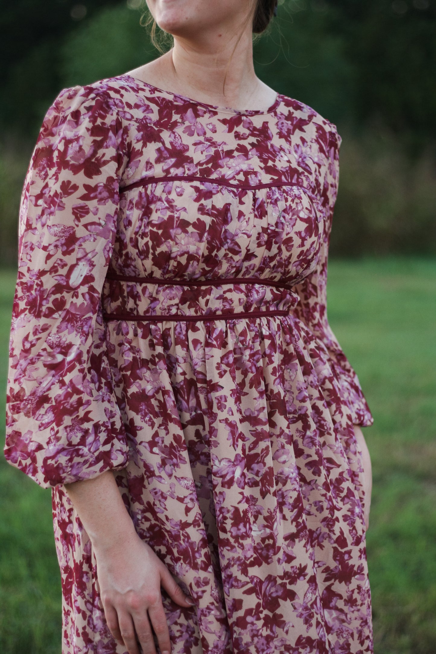 Floral Bustier Dress