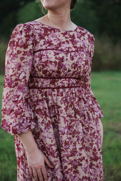 Floral Bustier Dress