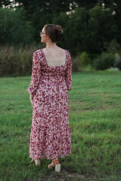 Floral Bustier Dress