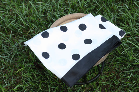 Polka Dot Square Scarf