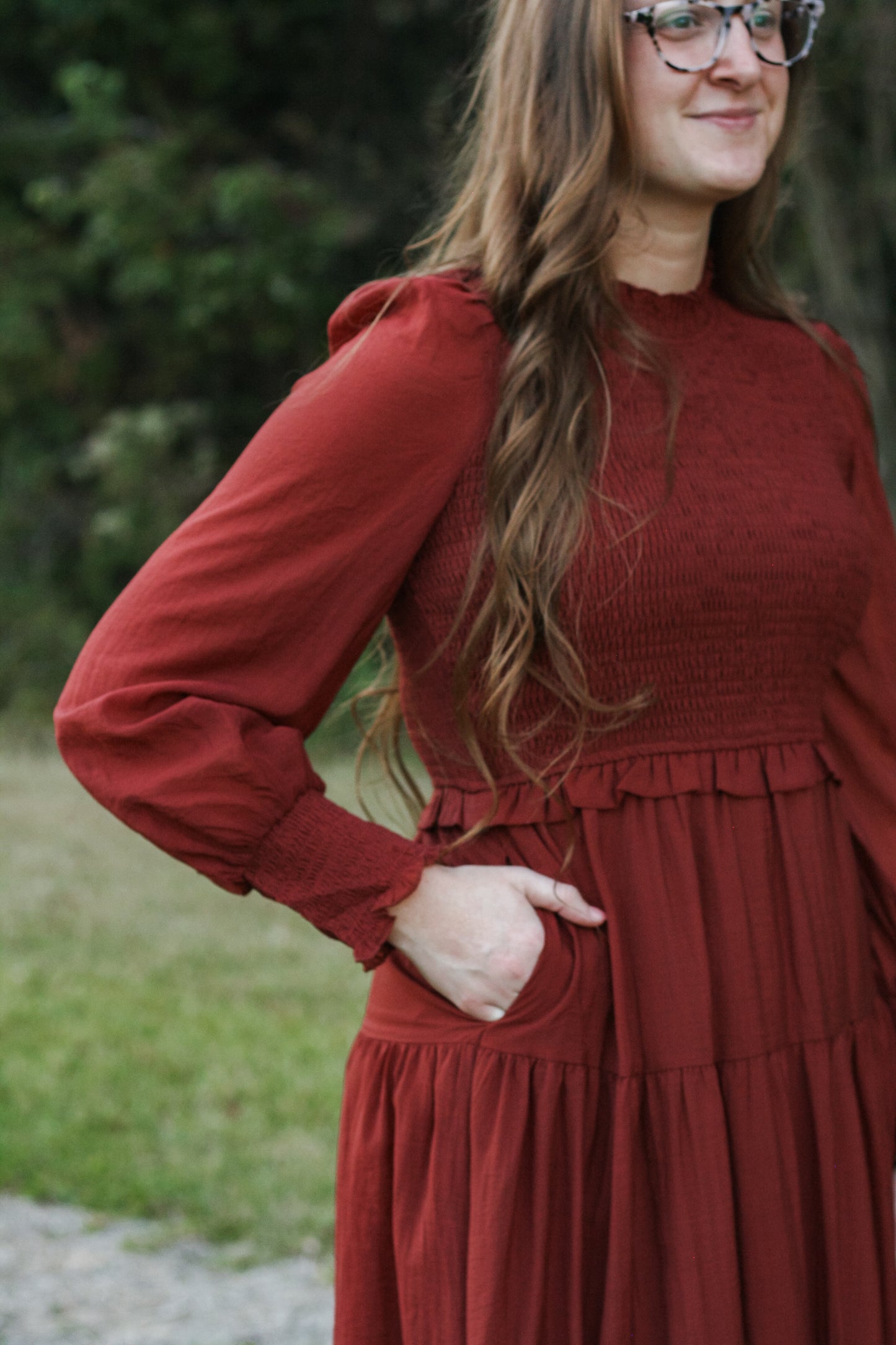 Smocked Maxi Dress