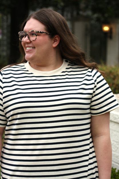 Snap Button Midi Dress