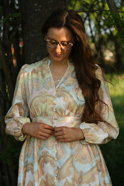 Paisley Midi Dress