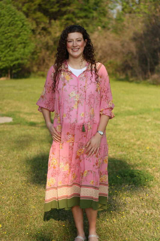 Floral Midi Dress
