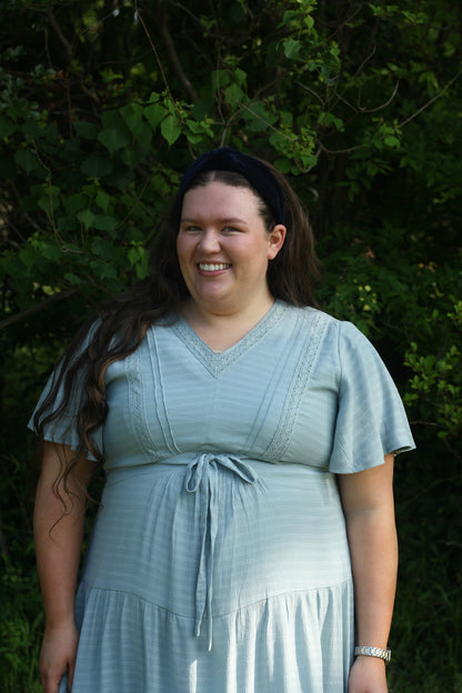 Textured Tiered Dress